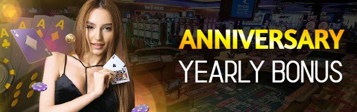 Every year bonuses are given to all players to celebrate the anniversary